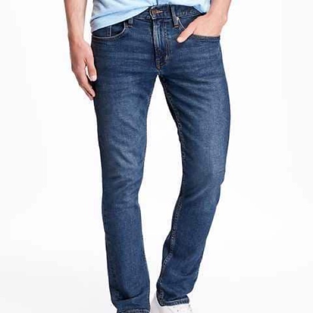 Old navy slim blue jeans